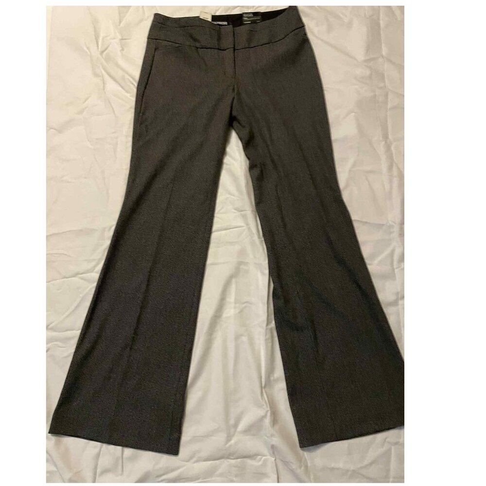 Express Editor Wide Waistband pants, Gray, Size 6, NWT!